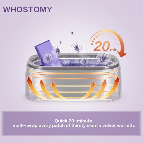 Whostomy Paraffin Wax Machine for Hands and Feet, Paraffin Wax Warmer Moisturizing Kit 4000ml Wax Bath with Auto Timer, 6-Pack Wax Refills for Manicure Pedicure Home Spa by whostomy - Image 3