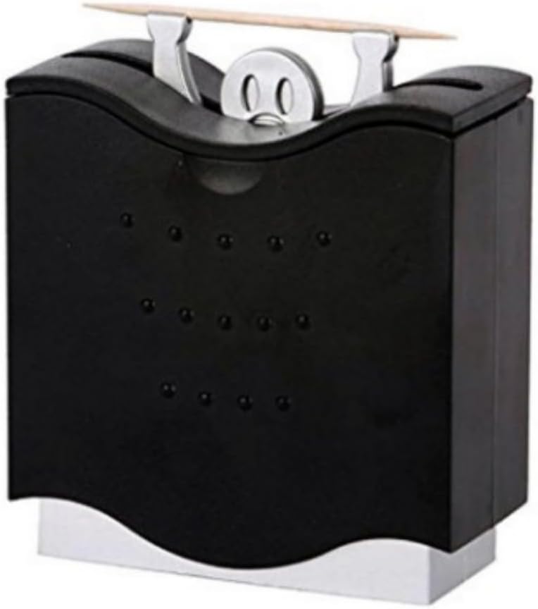 ideamall 爪楊枝入れ つまようじホルダー 爪楊枝ケース ディスペンサー 自動つまようじ つまようじディスペンサー (1個)