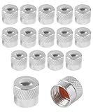 [Facile à installer] : le capuchon de valve de pneu de voiture est facile à installer, il suffit de le visser sur la tige de valve de pneu, opération simple et pratique, facile à installer et à remplacer, pratique pour vérifier la pression de l'air.