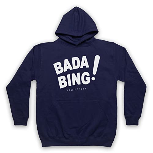 Sweat à capuche Sopra Bada Bing New Jersey Staff vêtement mafia gangster