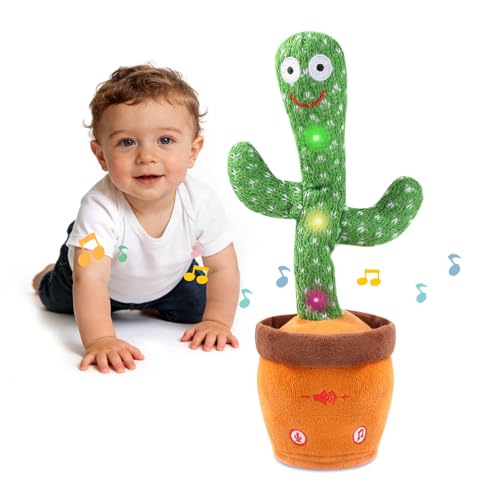 Talking Cactus Toy for Babies & Toddlers - Save with Code UYYJ3PRE