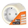 Onvis Matter Presa, Thread Intelligente Smart Plug Compatibile con Alexa, Apple HomeKit e Google Home, Controllo Vocale, Controllo Remoto Tramite, Risposta rapida, può estendere la rete Thread