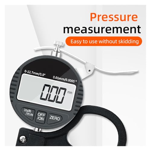 Micrómetro digital para medición de espesor 0.01mm miniatura 3
