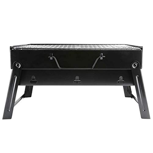 BWLZSP Kit de Barbecue en Acier Inoxydable Portable pour Four à Barbecue pour la Cuisson de Pique-Nique de Camping, randonnée, Four à Barbecue, cuisinière à Charbon de Bois, Barbecue de Camping