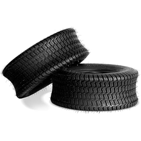 AutoForever 20x8.00-8 Lawn Mower Garden Tires 20x8.00x8 Turf Tractor Golf Cart Tubeless Tires 4 PLY Set of 2 Cover