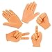AQKILO Tiny Hands Miniature Finger Puppets, Party Favors, Educational, TikTok Toys, 5 Pieces