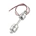 uxcell Wired Water Liquid Level Sensor Dual Ball Stainless Steel Float Switch Silver Tone