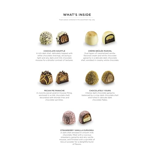 Godiva Patisserie Belgian Chocolate Truffles Gift Box, Dessert, 24 Pc - image 3