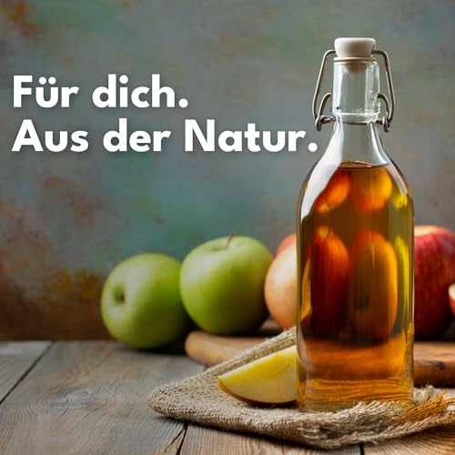 SOLVISAN - Apfelessig Kapseln - 1.800 mg pro Tagesdosis - 200 Kapseln - In Deutschland produziert - Vegan, Laborgeprüft und ohne Zusatzstoffe