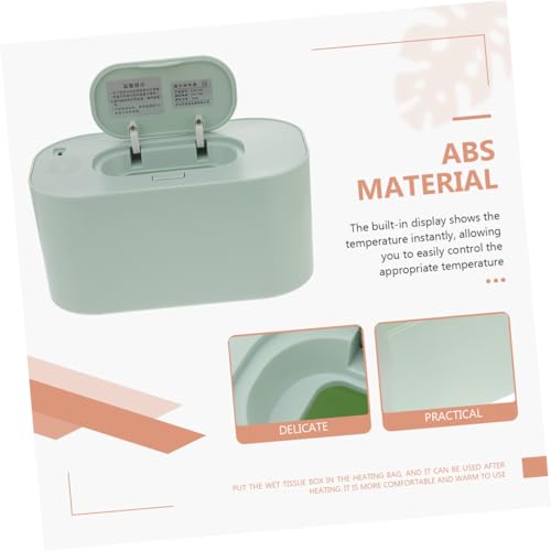 Chauffe-lingettes USB bleu à température constante compatible toutes marques - 3