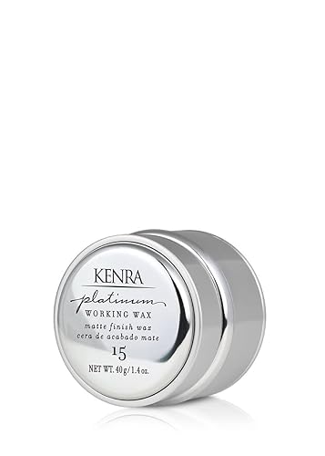 Kenra Platinum - Cera de trabajo 15  Estilizador de acabado mate  Todos los tipos de cabello