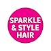 Barbie Rainbow Sparkle 12.75-inch Deluxe Styling Head, 27-pieces, Blonde Hair, Kids Toys for Ages 3 Up by Just Play