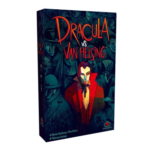 Asmodee Dracula vs Van Helsing, Gioco da Tavolo, 10+ Anni, 2 Giocatori, Edizione in Italiano