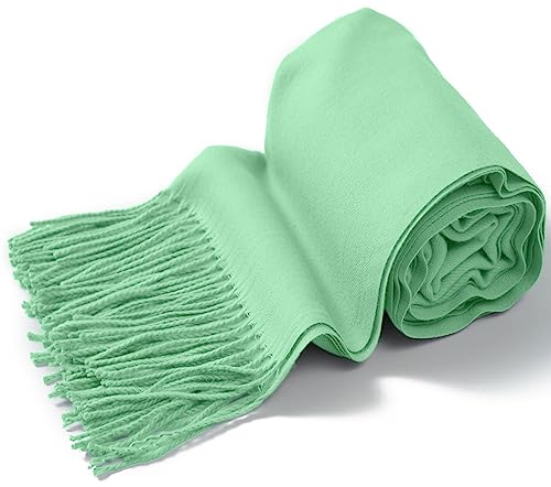 Châle écharpe écharpe couvre-tête pashmina coton mélangé - 6