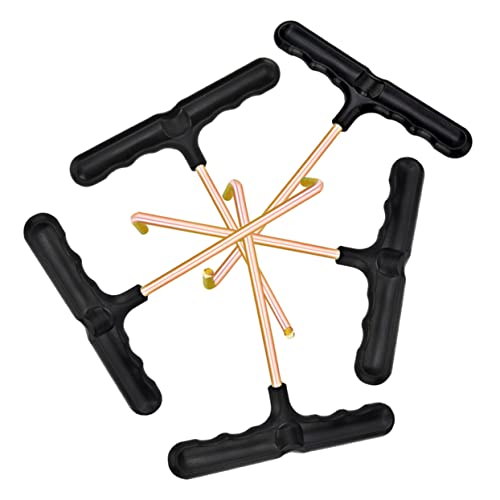 VANZACK 5Pcs Portable Shoelace Tighteners T Shaped Pulling Tool for Easy Shoelace Durable Design Ergonomic Handle for Skates Sneakers and Boots