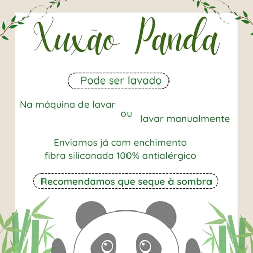 Panda Travesseiro Almofada Minhocão Corpo Nasa Xuxão