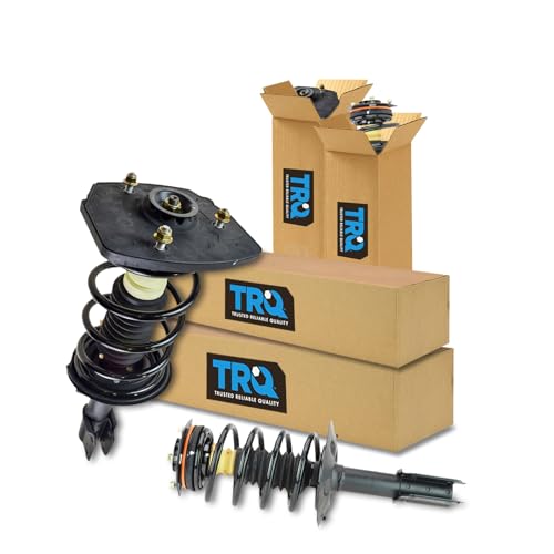 Image of TRQ Front and Rear Strut & Coil Spring Assembly Set Driver & Passenger Sides Compatible with 00-11 Chevrolet Impala 98-02 Oldsmobile Intrigue