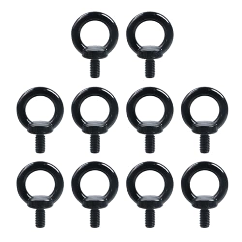 Image of Antrader M8 Lifting Eye Bolts,10Pcs Stainless Steel Machinery Shoulder Lifting Eye Bolt