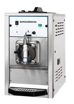 Spaceman USA 6250A-C Mid Capacity, Floor-Standing Twin-Twist Soft-Serve  Machine, Air Pump