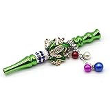 Hookah Set with Everything Colorful Rhinestone Beaded Cigarette Holder Alloy Hookah Mouth Diamond Arabic Shisha Filter Hookah Accessories Tips ,Green…