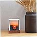 Angoily Versatile Wooden Base for Displaying Photos Cards and Calendars Dual Slot Stand for Cellphones and Tabletop Calendars Elegant Display for Use