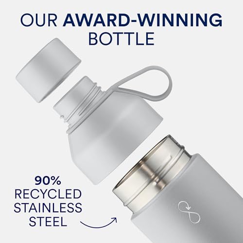 Ocean-Bottle-Recycled-Stainless-Steel-Drinks-Reusable-Water-Bottle-Eco-Friendly-Reusable-Rock-Grey-500ml