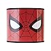 Idea Nuova Spiderman Stick Table Kids Lamp with Pull Chain, Themed Printed Decorative Shade, red and Black