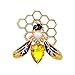 Produktbild Mayoaoa Bee Brosche Mode Emaille Für Kleidung Rucksack Pin Kreative Corsage Abzeichen Icons Damen Brosche