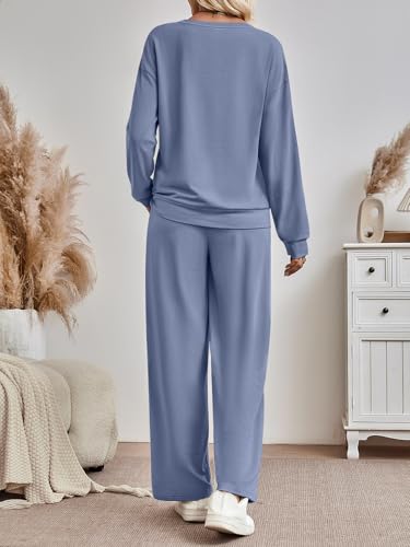 AUTOMET Womens Sweatsuits 2 Piece Lounge Matching Sweat Sets Fall Outfits - image 4