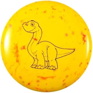 Brachiosaurus Easy-to-Throw Lightweight Disc Golf Mid-Range for Children by Dino Discs