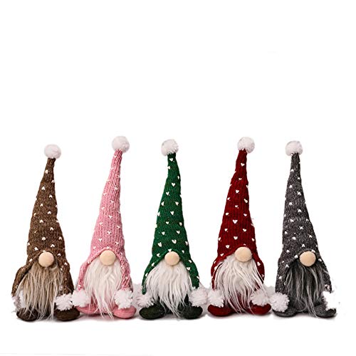 image for GBSELL Christmas Ornaments, Christmas Home Decor Doll, Plush Long Hat 