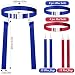 Peryiter 2/12/24/36 Player Flag Football Belt, Adjustable Football Belts and Flags for Kids Youth Adult Sport Team Training(Blue, Red,12 Set)