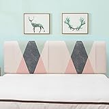 LIQICAI Rückenlehne Bett Kissen Einfach zu entfernbaren Wash Minimalistischer Stil Bezugsstoff zum Fernsehen und Lesen, 5 Größen optional (Farbe : Mit Kopfteil, größe : 190 * 10 * 58cm)