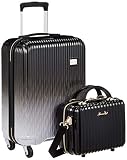[シフレ] スーツケース ハードジッパー 小型 Sサイズ LUN2116-48 機内持ち込み可 保証付 32L 48 cm 2.8kg ミッドナイト