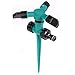 Produktbild duquanxinquan 3-Arm Rasensprenger Sprühregner Kreisregner Garten Sprinkler Automatische Rasen Wasser Sprinkler Kreisregner Sprinkler Rasensprenger für Beete und Vorgärten