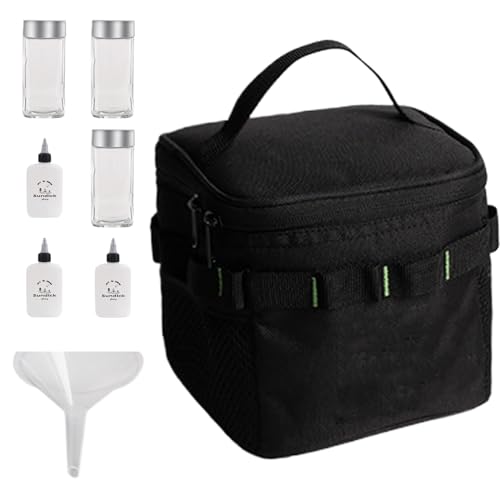 Kit d'épices de camping étanche avec 6 bouteilles de rangement nomades - 2
