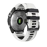 [Modelos Compatibles] Correa de repuesto de 22 mm compatible con Garmin Epix/Fenix 7, Garmin Fenix 6 GPS/6 Pro GPS/6 Sapphire GPS, Garmin Fenix 5/5 Plus, Garmin Approach S60/S62, Garmin Quatix 5/5 zafiro, Garmin MarQ Series, Garmin Forerunner 935/945. (No apto para otros relojes inteligentes, comprueba el modelo de tu reloj antes de comprar)