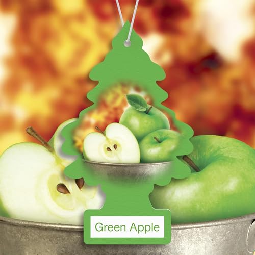 Image of Little Trees Green Apple Air Freshener, (Pack of 24)