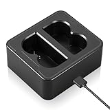 Bolidtec Ring Battery Charger Station with Dual LED Indicators - Dual Port Charging Dock for Ring Doorbell Camera 2/3/4, Stick Up Cam & Spotlight Cam Li-ion Battery 5V 2A