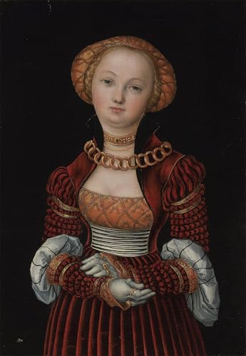 Tableaux Graffiti Art Mural : Impression Peinture Cranach 60x90cm pour Salon Moderne