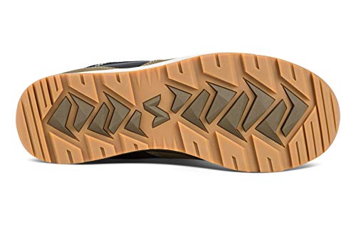 Forsake Banks – Men’s Outdoor Hiking Sneaker (9.5 D(M), Black/Olive) #TOP6