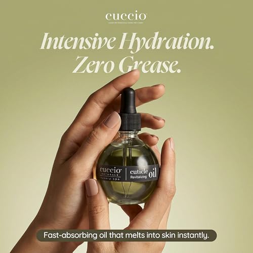 Image of Cuccio Naturale Citrus & Wild Berry Revitalizing Cuticle Oil, Lightweight Fast-Absorbing Hydrating Nail & Cuticle Conditioner, Cold-Pressed Oils + Vitamin E, 2.30 Fl Oz