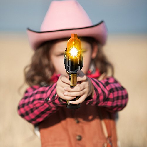 Blade Runner Toy Pistol By Artcreativity Toy Gun For Kids With Led And Sound Effects, Design, Batteries Included, Sturdy Plastic Design, Great Gift Idea For Boys And Girls - 2 Pistols #TOP6