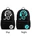 Mochila Laptop Backpack High School Backpack Anti Theft Backpack with USB Charging Port School Bookbag Luminous Backpack