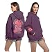 YUUCANGH Womens Y2K Floral Embroidered Hoodie for Teens Girl – Preppy Aesthetic Pullover Sweatshirt, Cute Cotton Blend Hoodie with Flower Graphic for Spring Fall Daily Wear