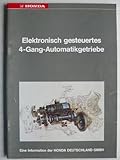 automatikgetriebe honda  Honda 1987 - Elektronisch gesteuertes 4-Gang- Automatikgetriebe - Schulungsbroschüre für Honda Mitarbeiter