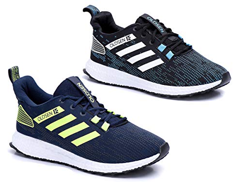 Kit 2 pares de tenis masculino Oldsen Insanity corrida academia caminhada treino envio imediato (MAR