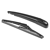 X AUTOHAUX 9inch Rear Windshield Wiper Blade Arm Set for Peugeot 308 2013 2014 2015 2016 2017 2018 2019 2020