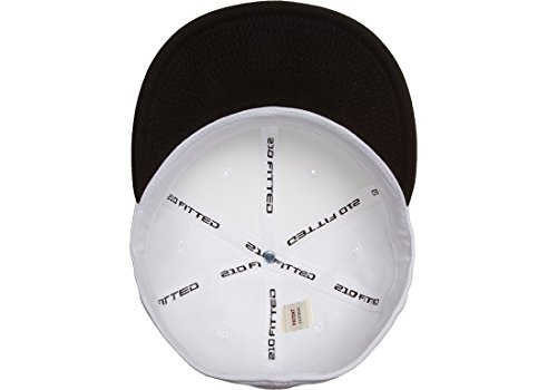 Image of Flexfit Premium 210 Fitted Flat Brim Baseball Hat