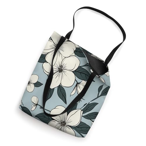 Lumonation Sampaguita Philippines Abstract Filipino Flower Tote Bag miniatura 2
